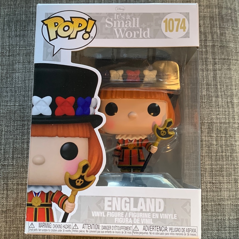 Disney Funko Pop It’s A Small World - England 1074